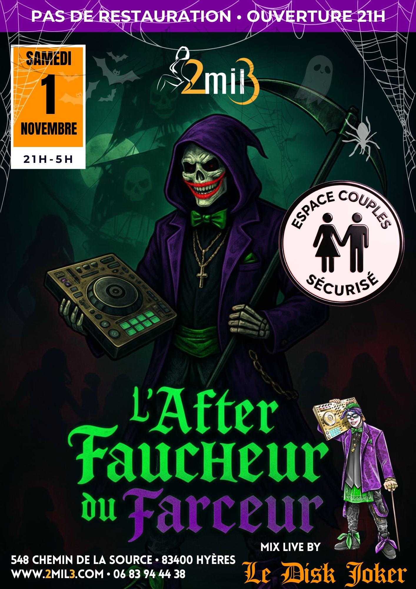 Flyer — L’After Faucheur du Farceur