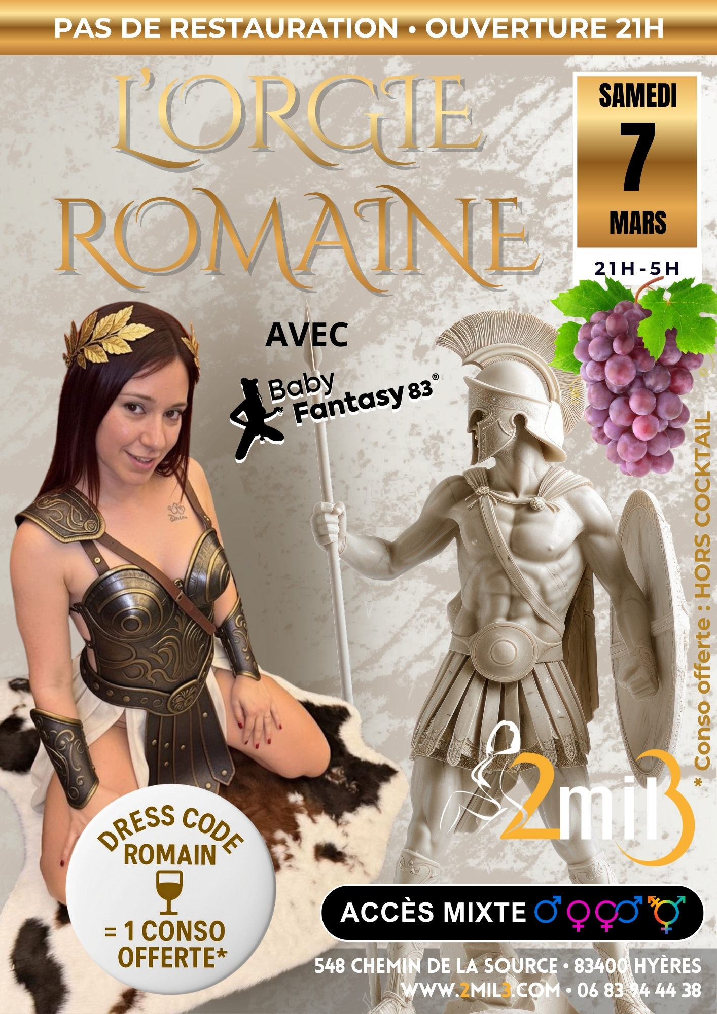 Flyer Sexy Ladies Party Night